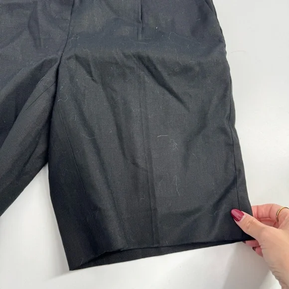 NWT J.Crew Pleated 9" trouser short in stretch linen blend - Picture 5 of 15